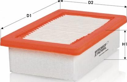 Tecneco Filters AR27010PM - Air Filter, engine autospares.lv