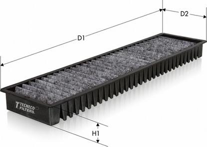 Tecneco Filters CK9594-C - Filter, interior air autospares.lv