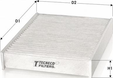 Tecneco Filters CK20013 - Filter, interior air autospares.lv