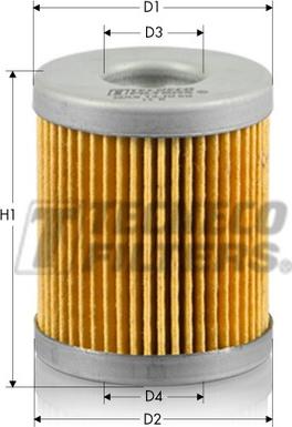 Tecneco Filters GAS13INT - Fuel filter autospares.lv