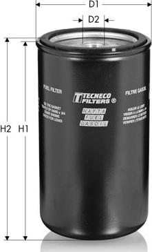 Tecneco Filters GS97/1 - Fuel filter autospares.lv