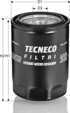 Tecneco Filters GS438 - Fuel filter autospares.lv