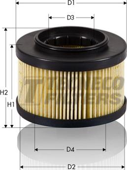 Tecneco Filters GS09803-E - Fuel filter autospares.lv