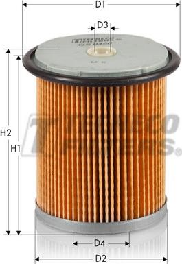 Tecneco Filters GS0449 - Fuel filter autospares.lv