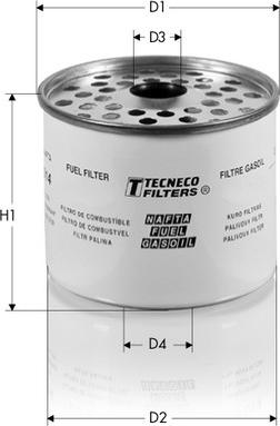 Tecneco Filters GS014 - Fuel filter autospares.lv