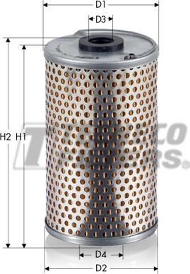 Tecneco Filters GS030A - Fuel filter autospares.lv