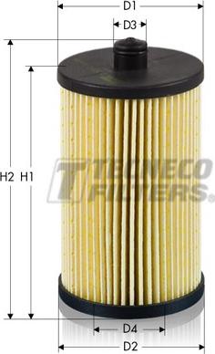 Tecneco Filters GS0486-E - Fuel filter autospares.lv