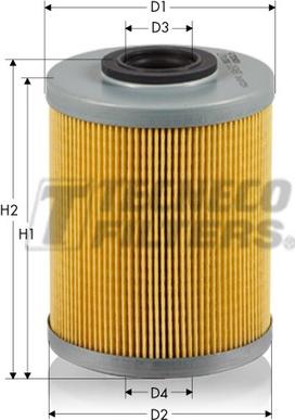 Tecneco Filters GS0487-E - Fuel filter autospares.lv