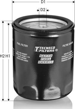 Tecneco Filters GS30 - Fuel filter autospares.lv