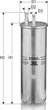Tecneco Filters GS8020 - Fuel filter autospares.lv