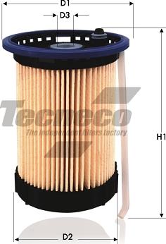 Tecneco Filters GS2087E - Fuel filter autospares.lv