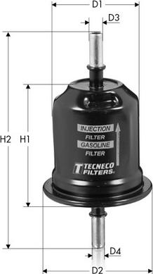 Tecneco Filters IN5561 - Fuel filter autospares.lv