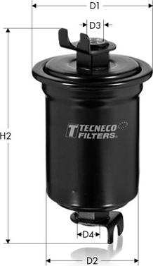 Tecneco Filters IN6898 - Fuel filter autospares.lv