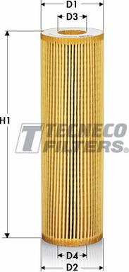 Tecneco Filters OL09918/1-E - Oil Filter autospares.lv