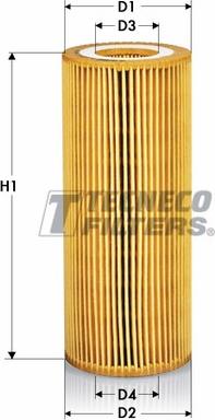 Tecneco Filters OL09496-E - Oil Filter autospares.lv