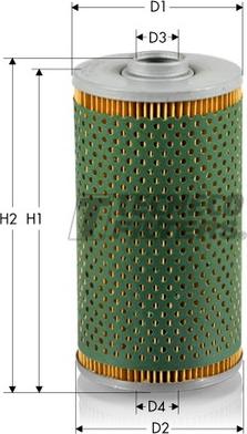 Tecneco Filters OL0968 - Oil Filter autospares.lv