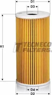 Tecneco Filters OL03L115562-E - Oil Filter autospares.lv