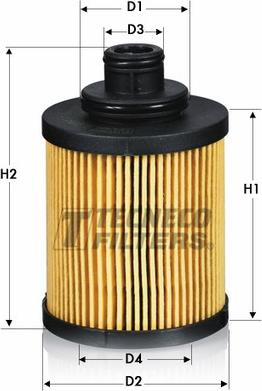 Tecneco Filters OL010047-E - Oil Filter autospares.lv