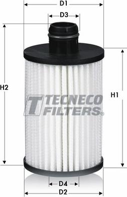 Tecneco Filters OL011299-E - Oil Filter autospares.lv