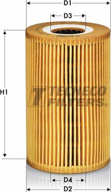 Tecneco Filters OL0228-E - Oil Filter autospares.lv