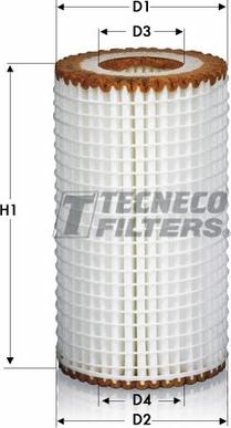 Tecneco Filters OL0208/1-E - Oil Filter autospares.lv