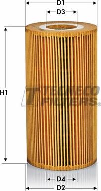 Tecneco Filters OL0216-E - Oil Filter autospares.lv