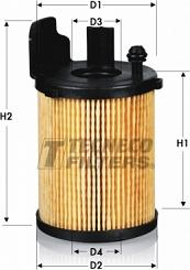 Tecneco Filters OL0239/1-E - Oil Filter autospares.lv