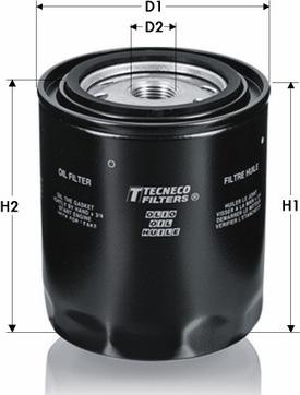Tecneco Filters OL517 - Oil Filter autospares.lv