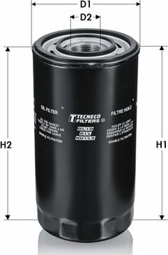 Tecneco Filters OL3005-T - Oil Filter autospares.lv