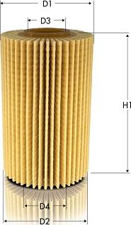 Tecneco Filters OL2194E - Oil Filter autospares.lv