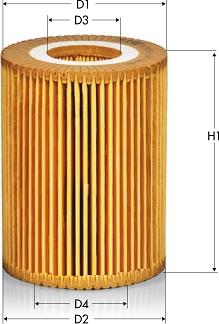 Tecneco Filters OL2188E - Oil Filter autospares.lv