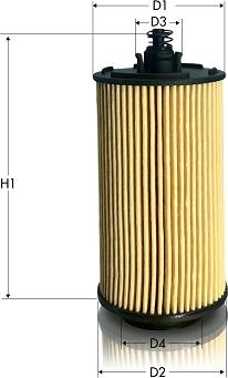 Tecneco Filters OL2182E - Oil Filter autospares.lv