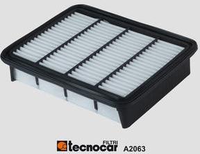 Tecnocar A2063 - Air Filter, engine autospares.lv