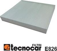 Tecnocar E826 - Filter, interior air autospares.lv