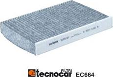 Tecnocar EC664 - Filter, interior air autospares.lv