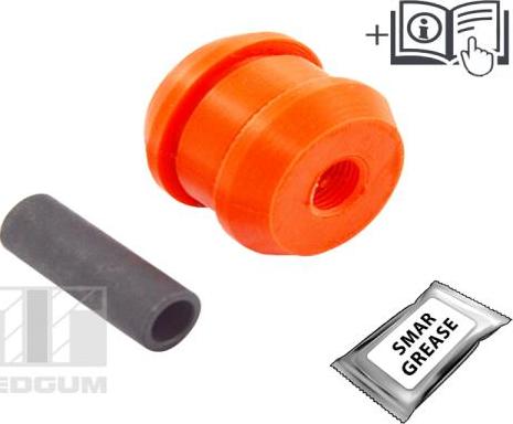 Tedgum TED13641 - Bush of Control / Trailing Arm autospares.lv