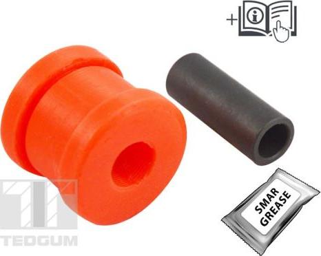 Tedgum TED12606 - Bush of Control / Trailing Arm autospares.lv