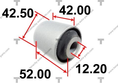 Tenacity AAMHO1013 - Bush of Control / Trailing Arm autospares.lv