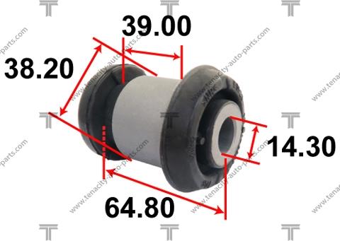 Tenacity AAMMA1047 - Bush of Control / Trailing Arm autospares.lv