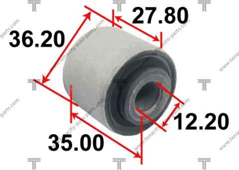 Tenacity AAMMA1053 - Bush of Control / Trailing Arm autospares.lv