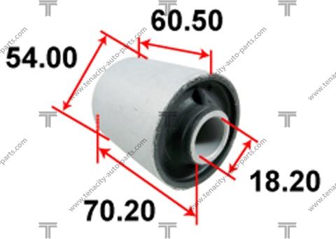 Tenacity AAMMA1016 - Bush of Control / Trailing Arm autospares.lv