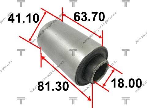 Tenacity AAMNI1065 - Bush of Control / Trailing Arm autospares.lv