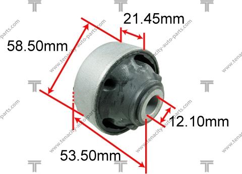 Tenacity AAMNI1019 - Bush of Control / Trailing Arm autospares.lv