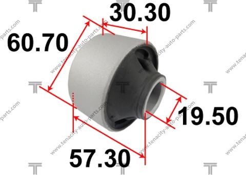 Tenacity AAMSB1005 - Bush of Control / Trailing Arm autospares.lv