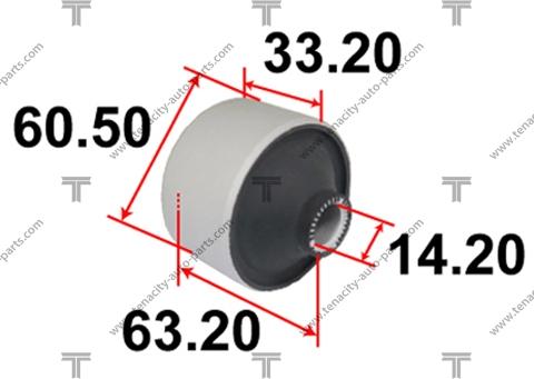 Tenacity AAMTO1088 - Bush of Control / Trailing Arm autospares.lv