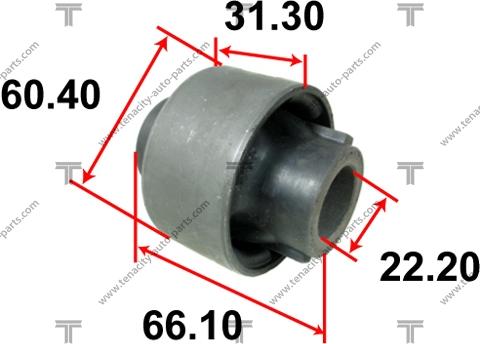 Tenacity AAMTO1022 - Bush of Control / Trailing Arm autospares.lv