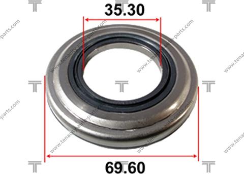 Tenacity ABRTO1002 - Rolling Bearing, suspension strut support mounting autospares.lv