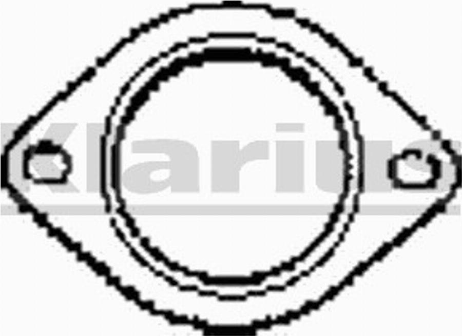 TESH 410489 - Gasket, exhaust pipe autospares.lv