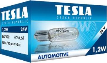 TESLA B67102 - Bulb, instrument lighting autospares.lv