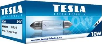 TESLA B86202 - Bulb, licence plate light autospares.lv